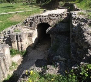 Ausgegraben: Ein Teil des unterirdischen Kanals ist im Vallée d'Eure nun sichtbar.