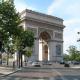 Mit dem Rad durch Paris: der Arc de Triomphe