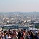 Mit dem Rad durch Paris: Blick vom Montmartre über die Stadt